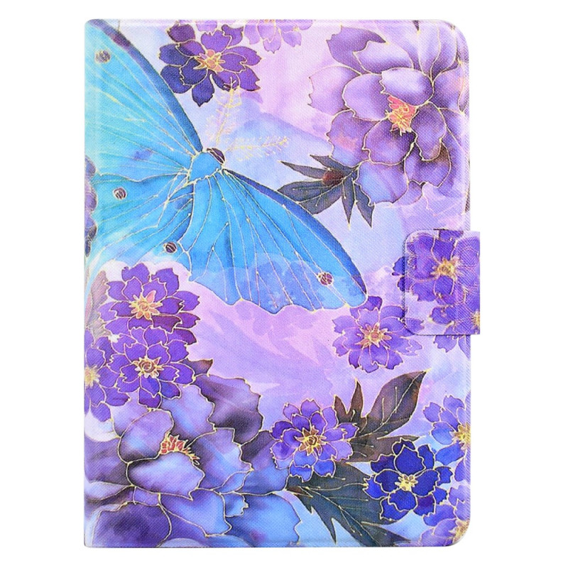 Case Kindle Paperwhite 5 (2021) Butterfly and Peonies