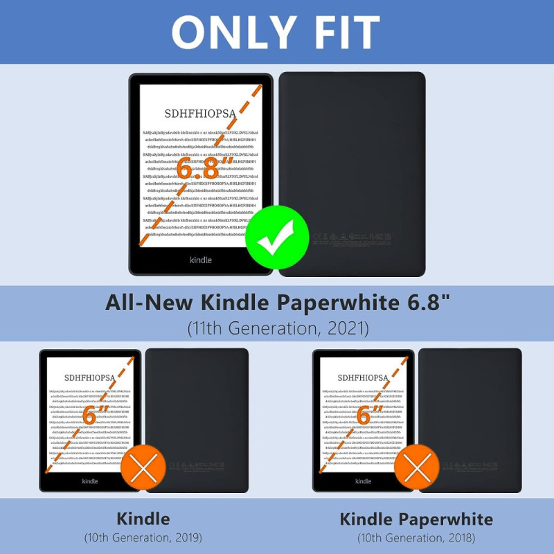 Kindle Paperwhite 6.8 (11th Gen, 2021) Clear