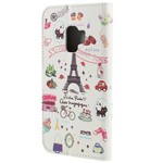 Samsung Galaxy S9 Case I love Paris