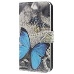 Cover Samsung Galaxy S9 Papillon Bleu
