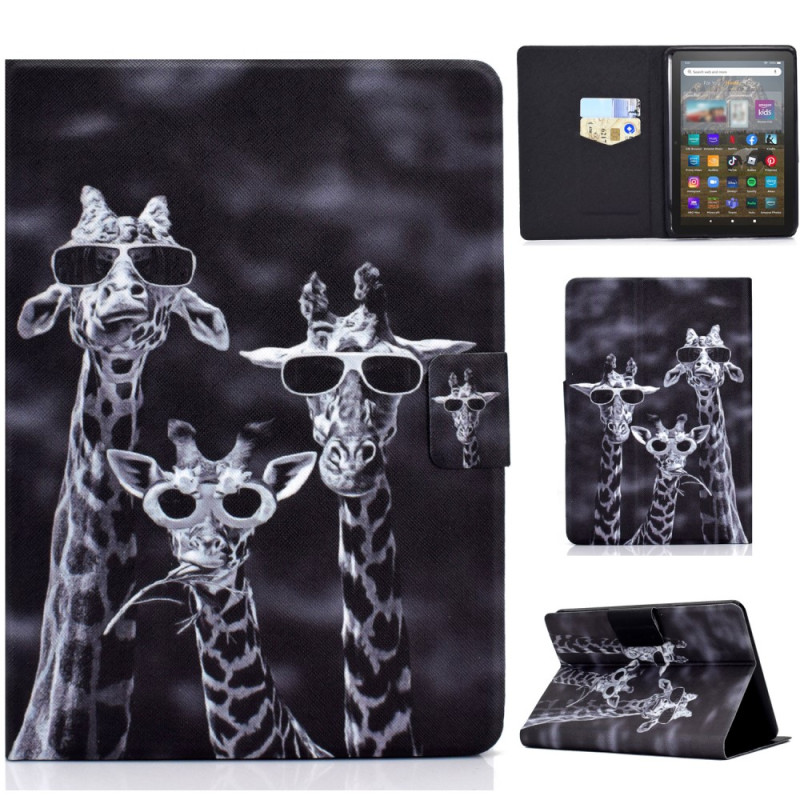 Housse Kindle 11 (2022) Girafes Incognito