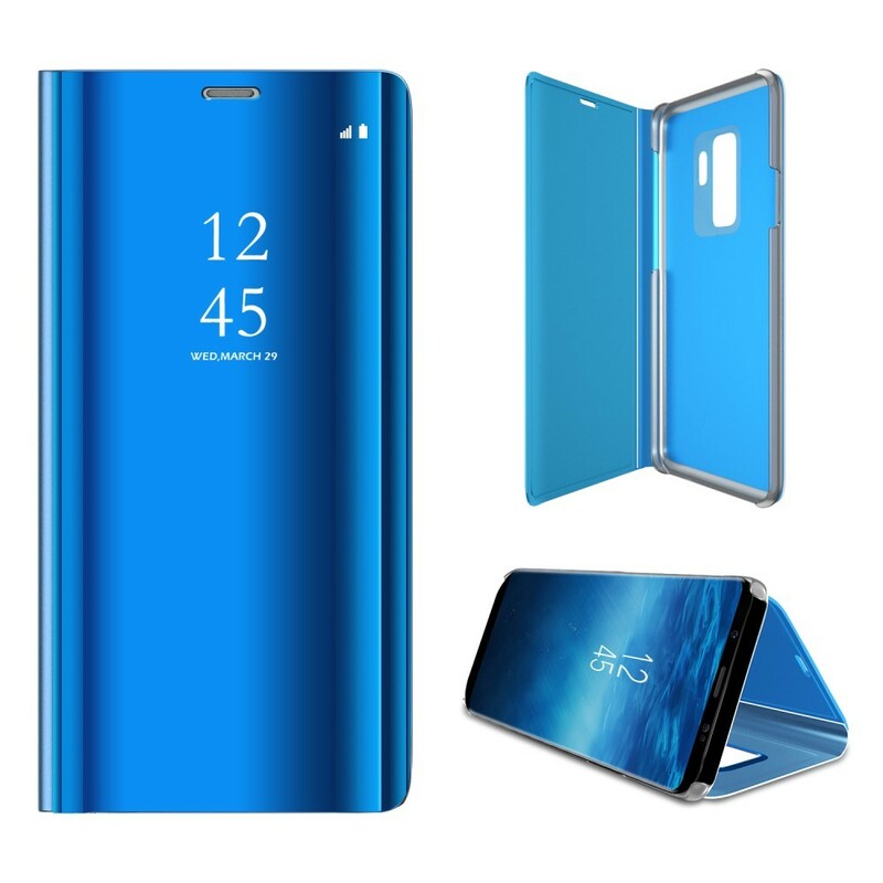 View Cover Samsung Galaxy S9 Mirror and Leather Effect