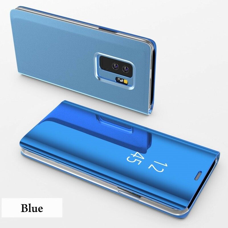 View Cover Samsung Galaxy S9 Mirror and Leather Effect