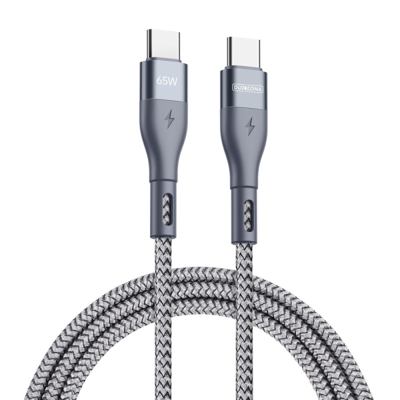 DUZZONA Mini-Price Ultra Fast Charging Cable USB-C to USB-C tips