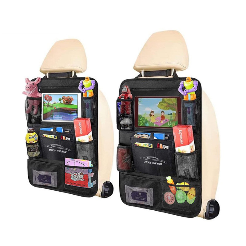 Multi-Pocket Car Back Seat Storage Bag