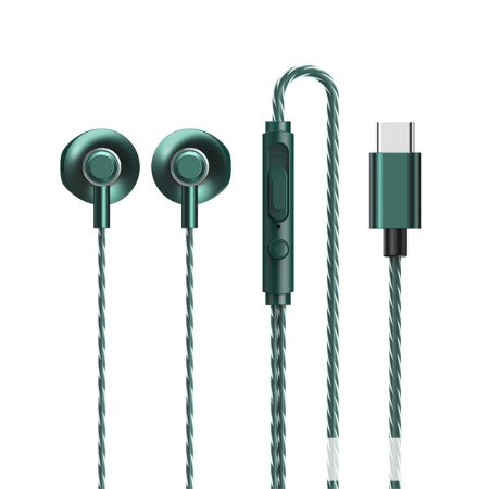 Wired Headset with Type C...
