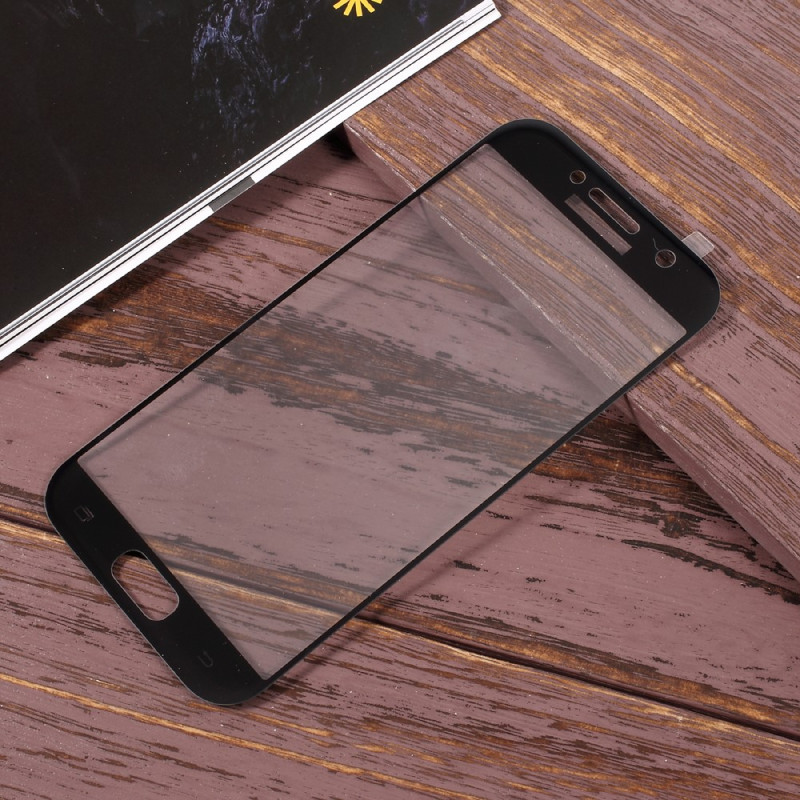 Black Contour Tempered Glass Screen Protector Samsung Galaxy A5