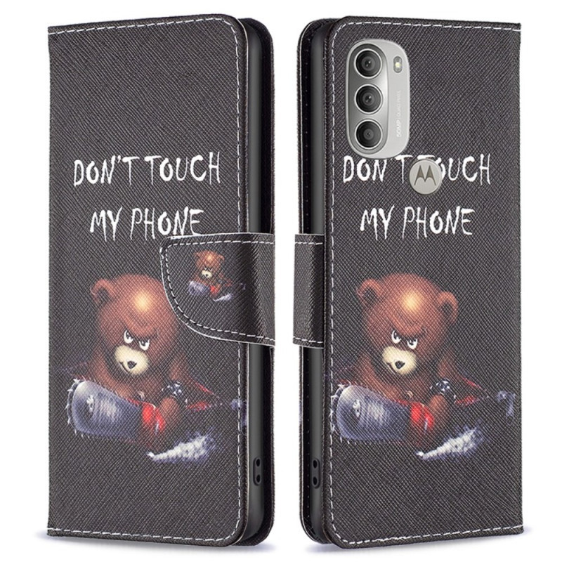 Moto G51 5G Case Don't Touch My Phone