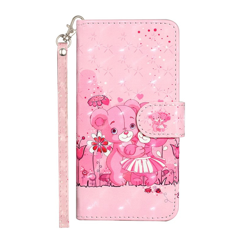 Moto G14 Teddy Bear Strap Case