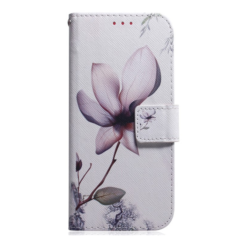 Moto G14 Pink Flower Case