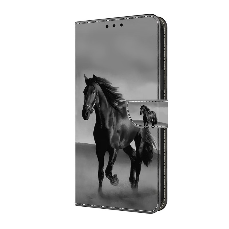 Moto G14 Horse Case Black