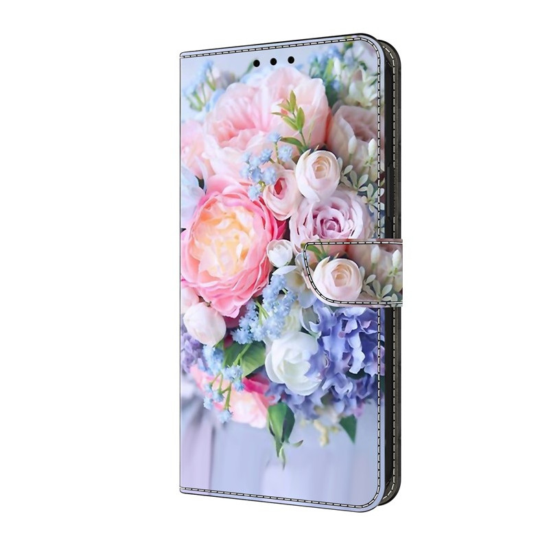 Moto G14 Case Coloured flowers