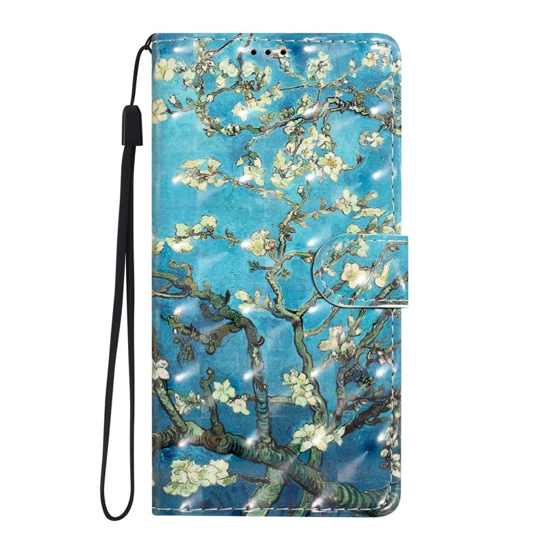 Moto G14 Apricot Blossom Strap Case