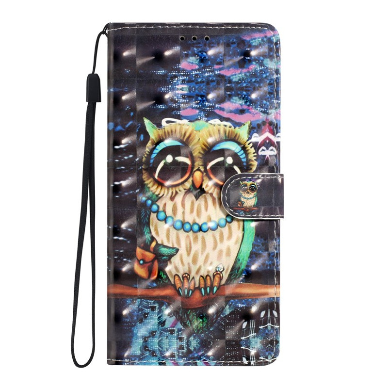 Moto G14 Owl Strap Case