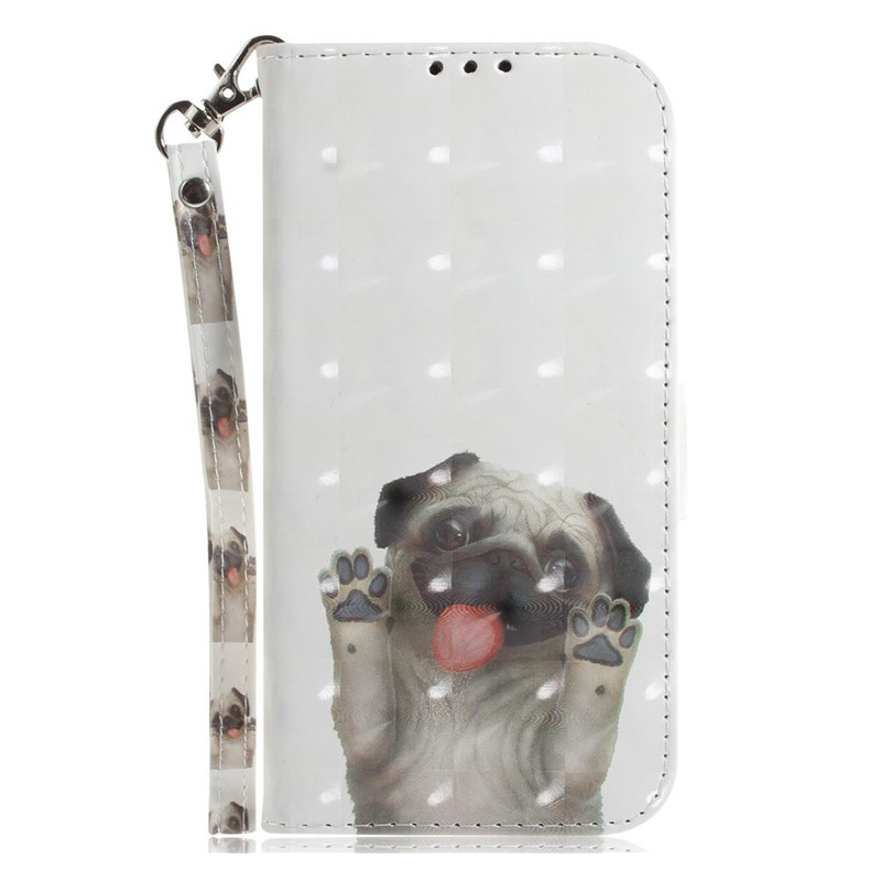 Moto G14 Small Pug Strap Case