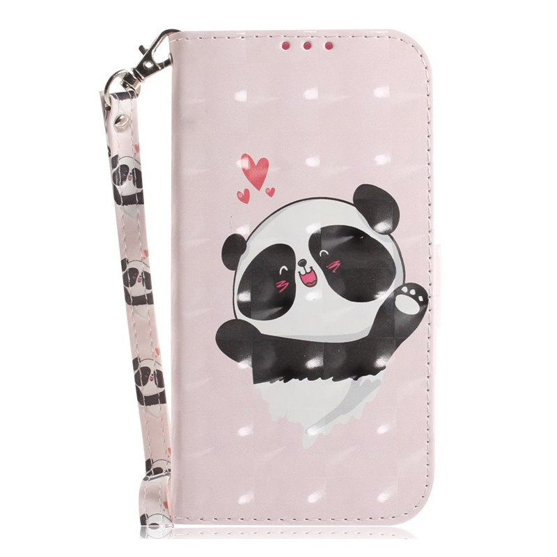 Moto G14 Panda Heart Case