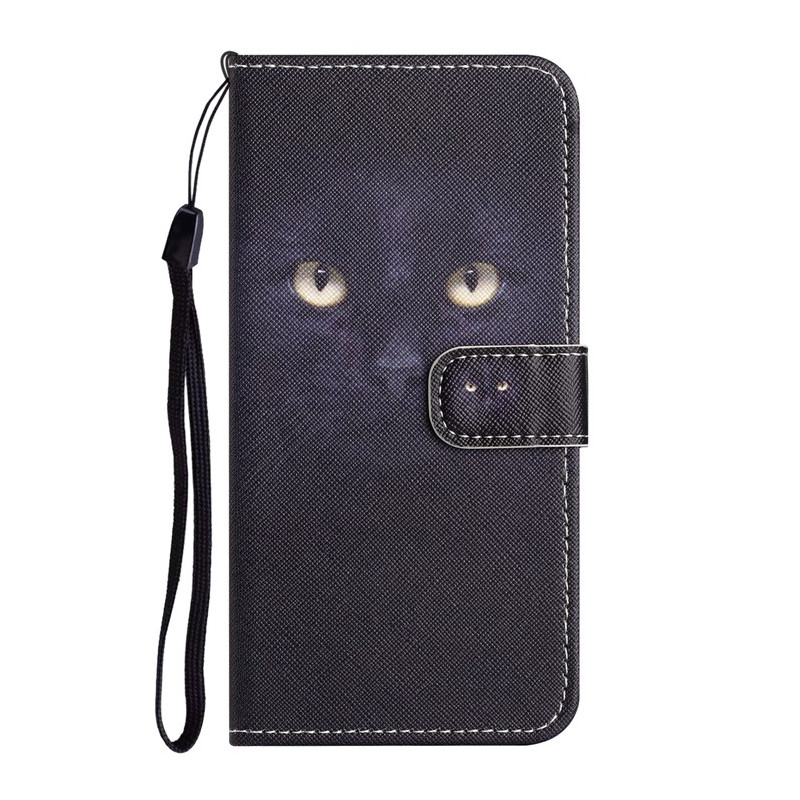 Moto G14 Strap Cat Eye Case