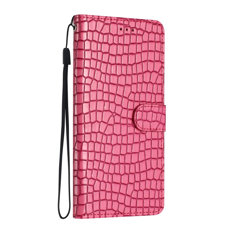 Moto G14 Crocodile Style Strap Case