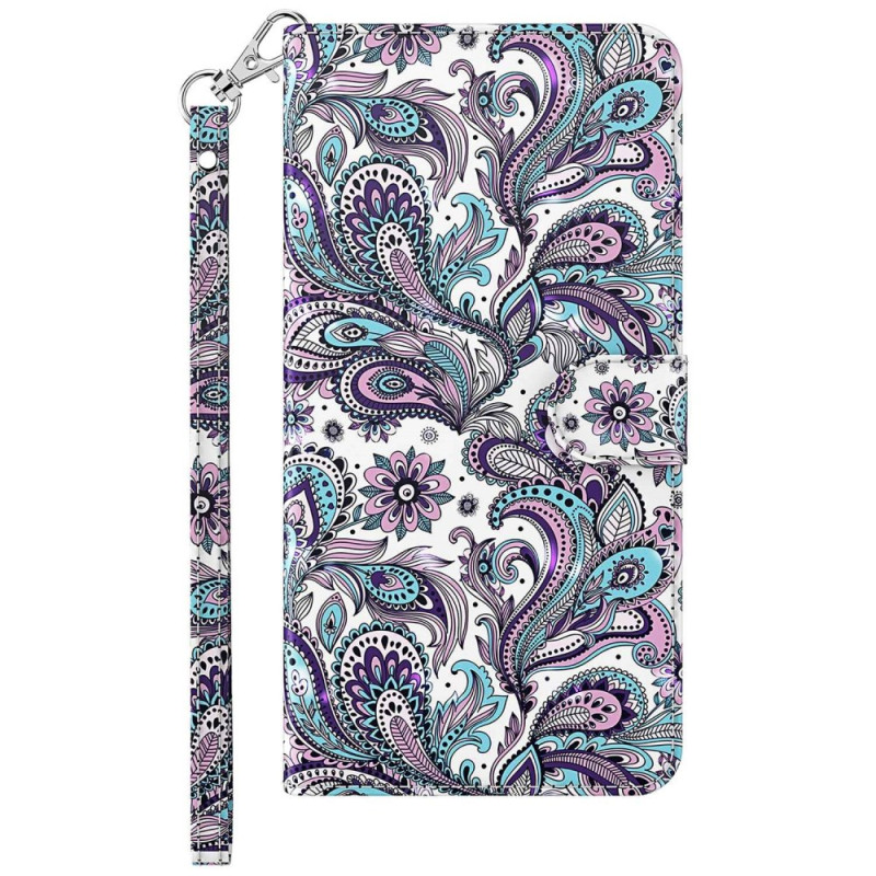 Case Samsung Galaxy S24 5G Cashmere Pattern with Strap