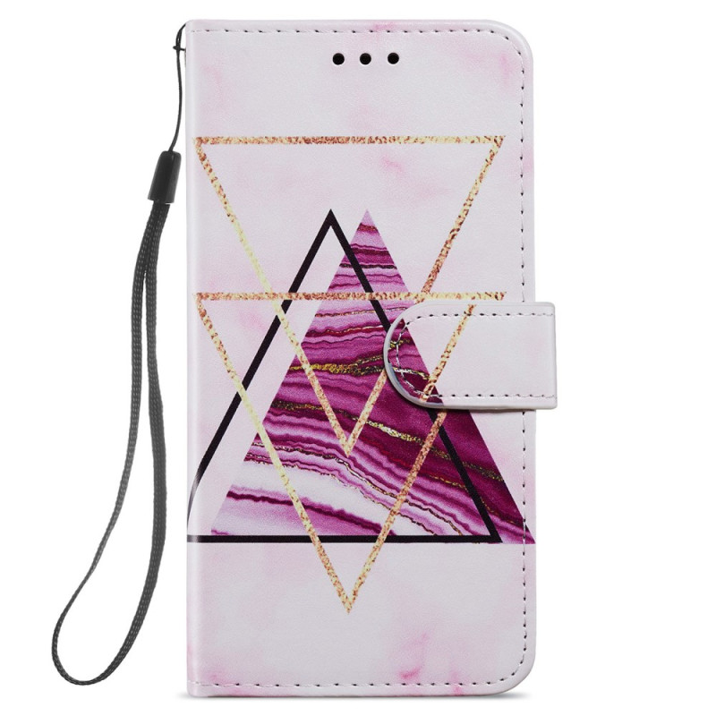 Samsung Galaxy S24 5G Case Tri-colour Marble with Strap