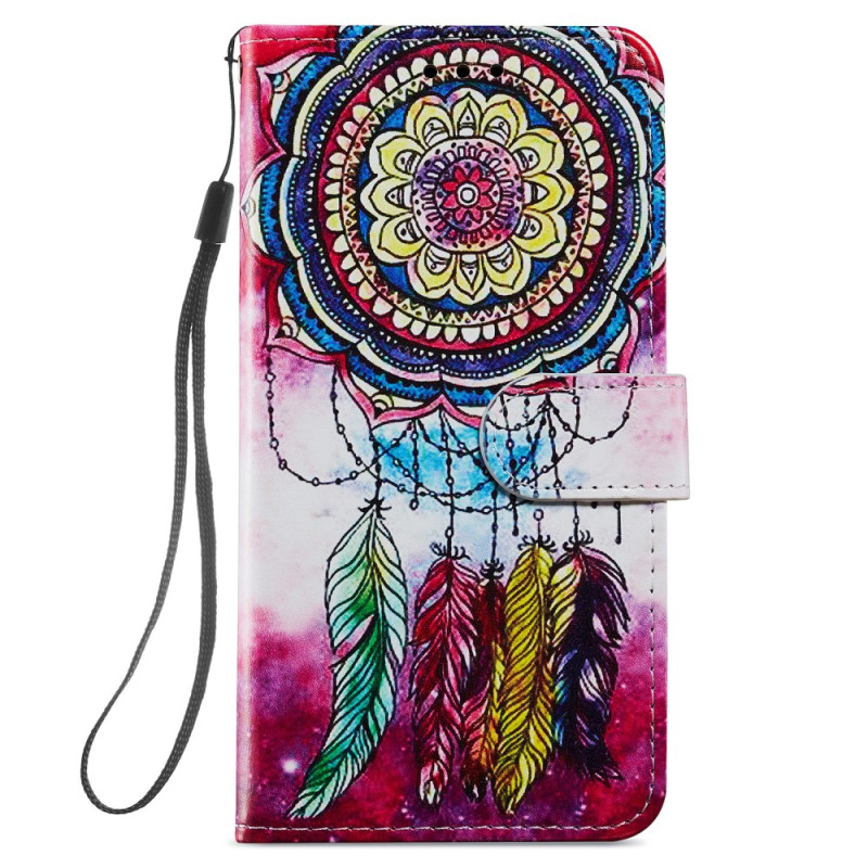 Samsung Galaxy S24 5G Colorful Strap Dreamcatcher Case