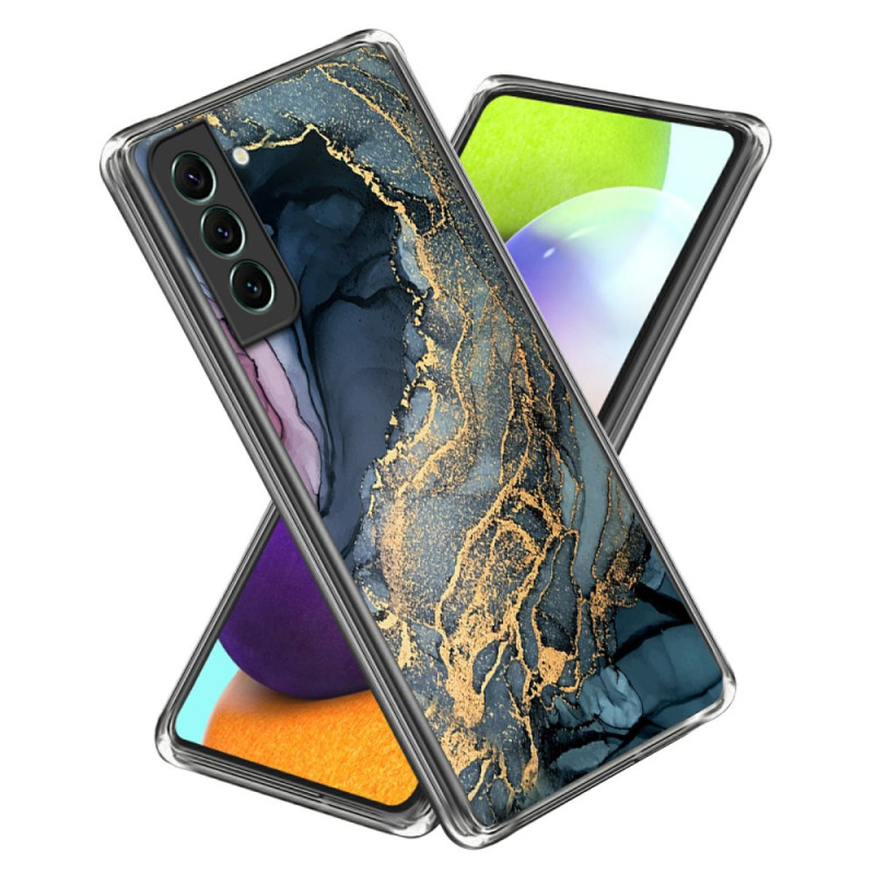 Samsung Galaxy S24 5G Case Marble Pattern Abstract Gold