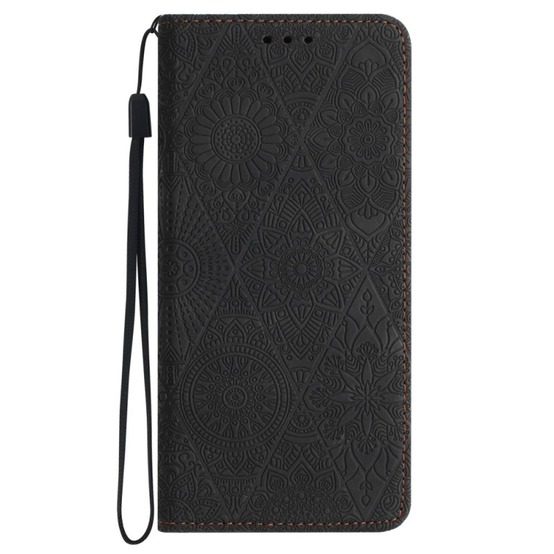 Case Samsung Galaxy S24 5G Tapestry Style with Strap