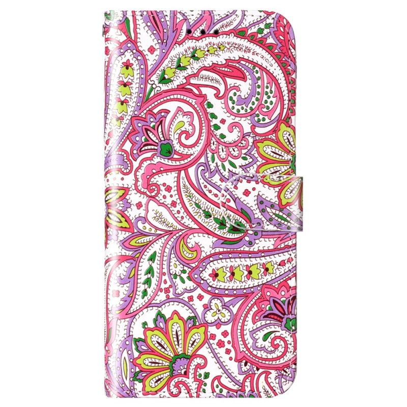 Moto G84 5G Floral Strap Case