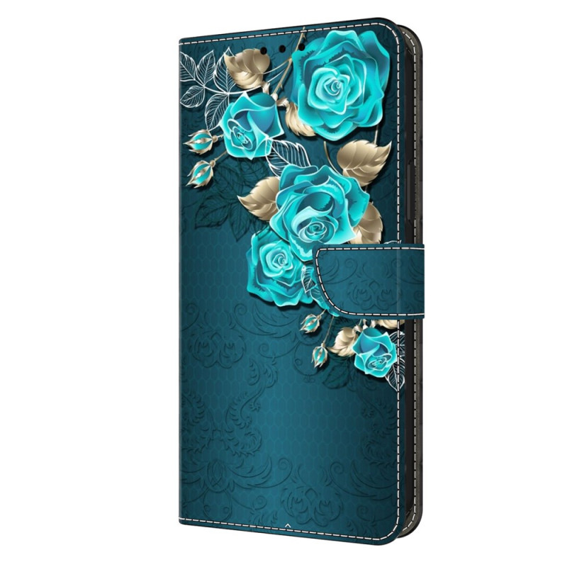 Moto G84 5G Case Blue Roses