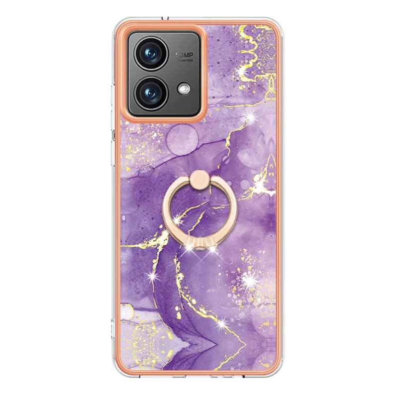 Moto G84 5G Case Marble Support Ring
