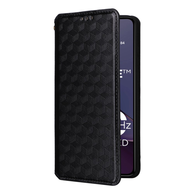 Flip Cover Moto G84 5G Losanges 3D - Dealy