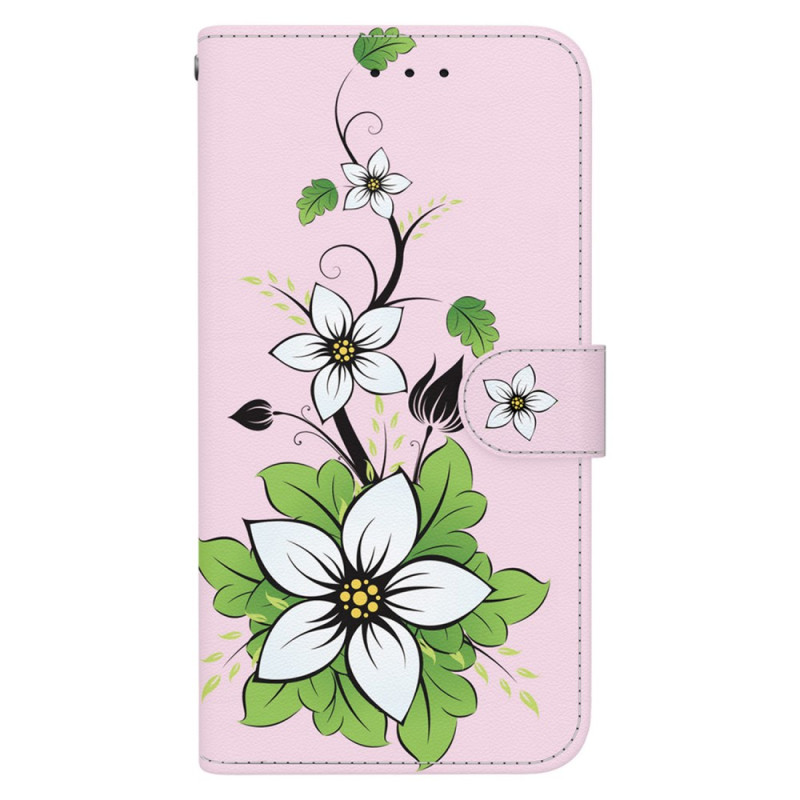 Moto G54 5G Lily Strap Case