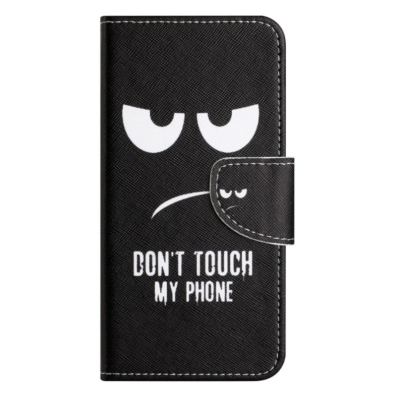 Housse Moto G54 5G Don't Touch my Phone à Lanière