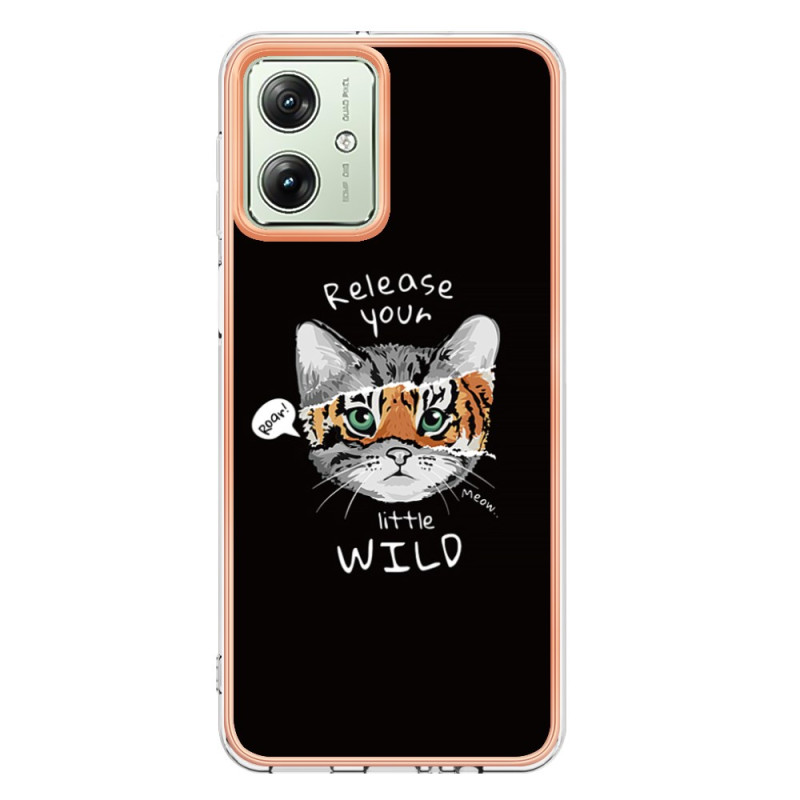 Moto G54 5G Cats and Tigers Case