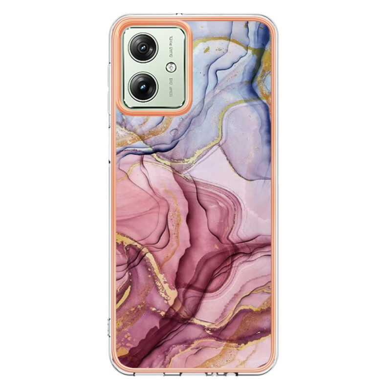 Moto G54 5G Case Coloured Marble