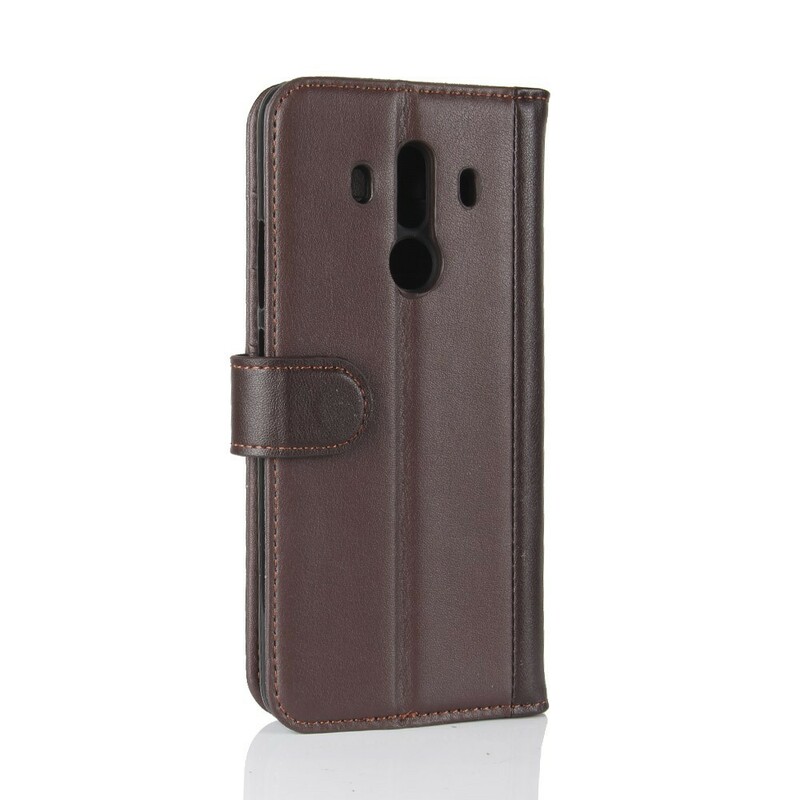 Housse Huawei Mate 10 Pro Cuir Véritable Housse Huawei Mate 10 Pro Cuir Véritable