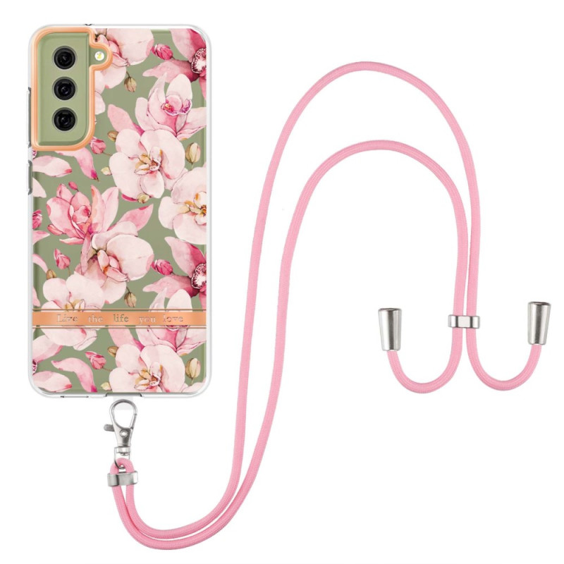 Samsung Galaxy Cover Flowers Coloured String