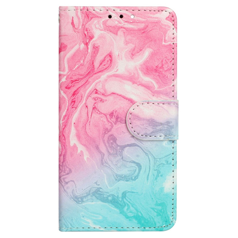Xiaomi Redmi 13C 4G/5G/Poco C65 Marble Case Pink and Green