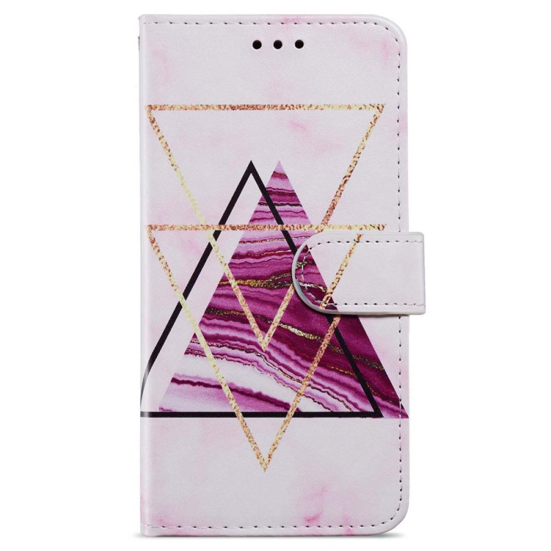 Xiaomi Redmi 13C / Poco C65 Marbled Tricolour Lanyard Case