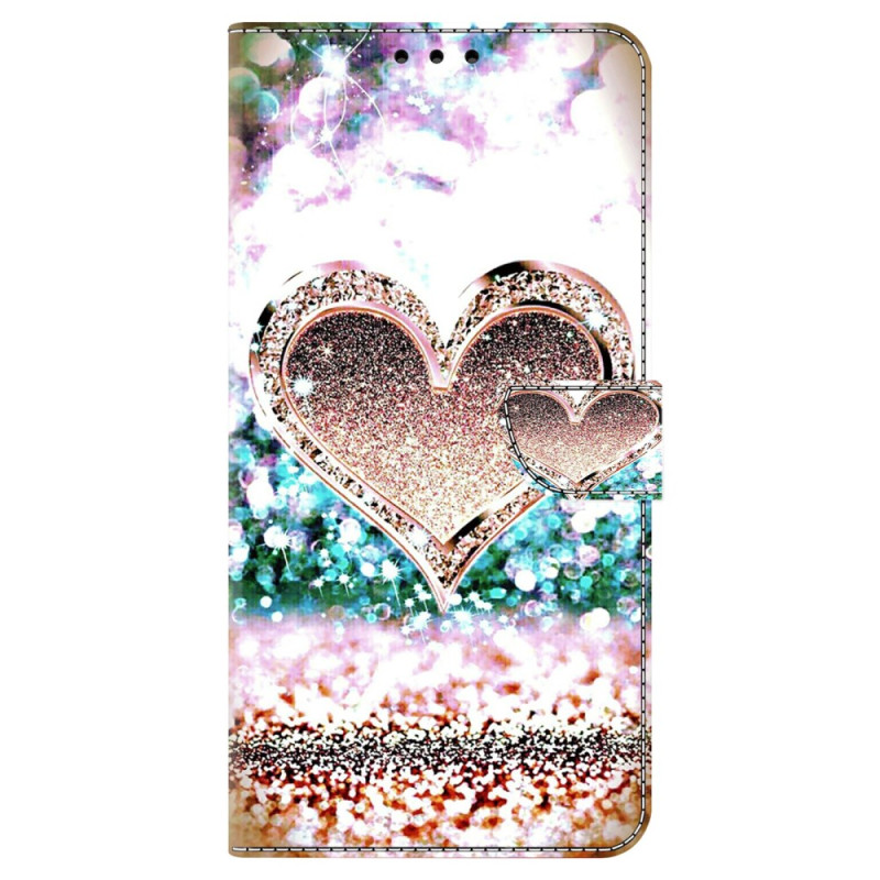 Xiaomi Redmi 13C 4G/5G/Poco C65 Pink Diamond Hearts Case