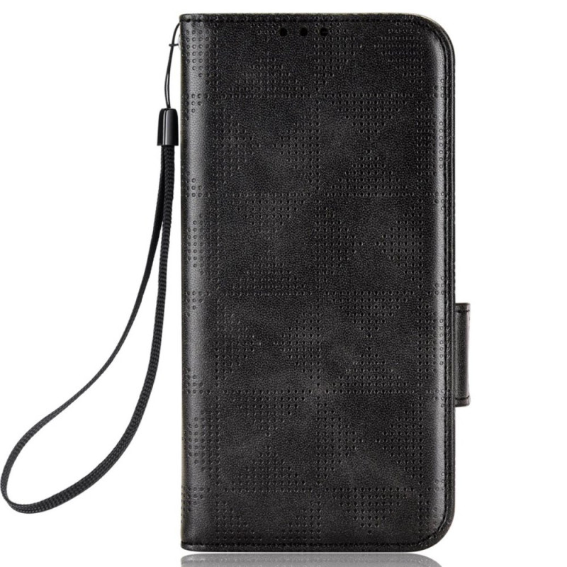 Vivo Y55 5G Case Triangles Pattern with Strap