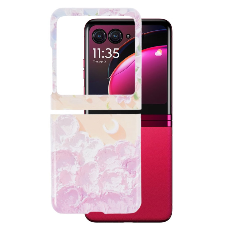 Cover Motorola Razr 40 Ultra Purple Fleure