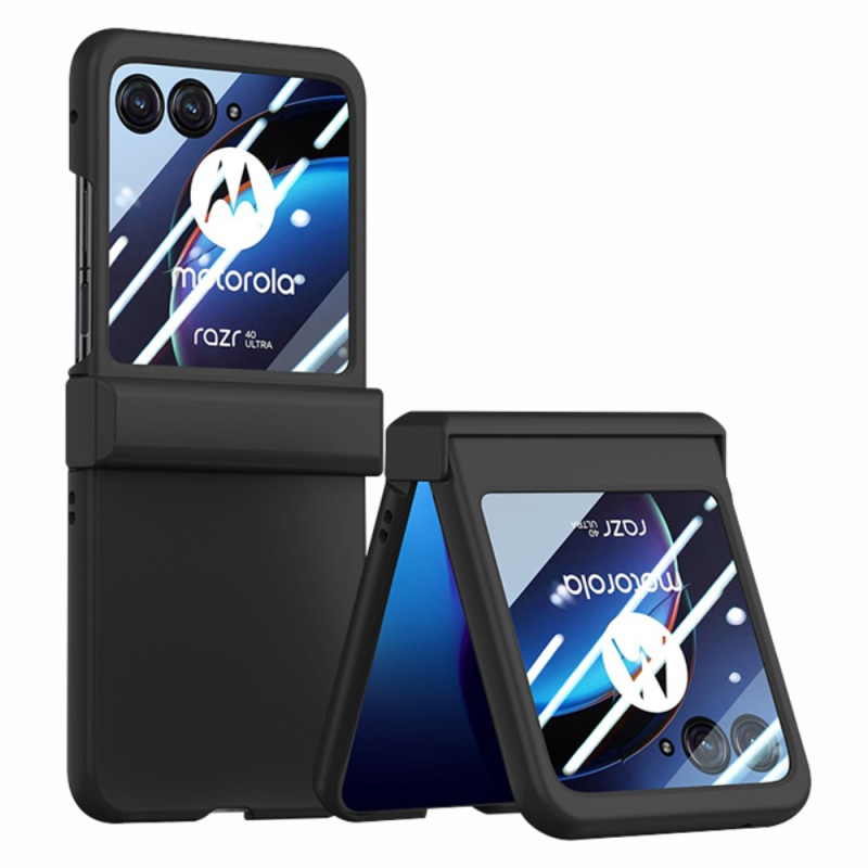 Motorola Razr 40 Ultra Plastic Case with Rear Screen Protector