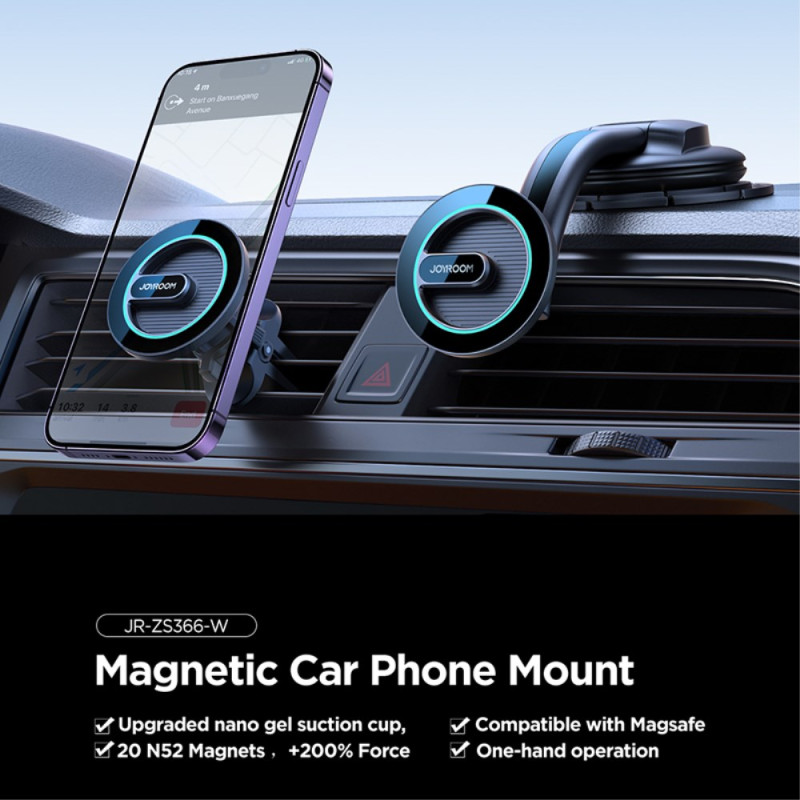 Supports pour voiture MagSafe - Support Téléphone Ventilation Voiture avec  Bras