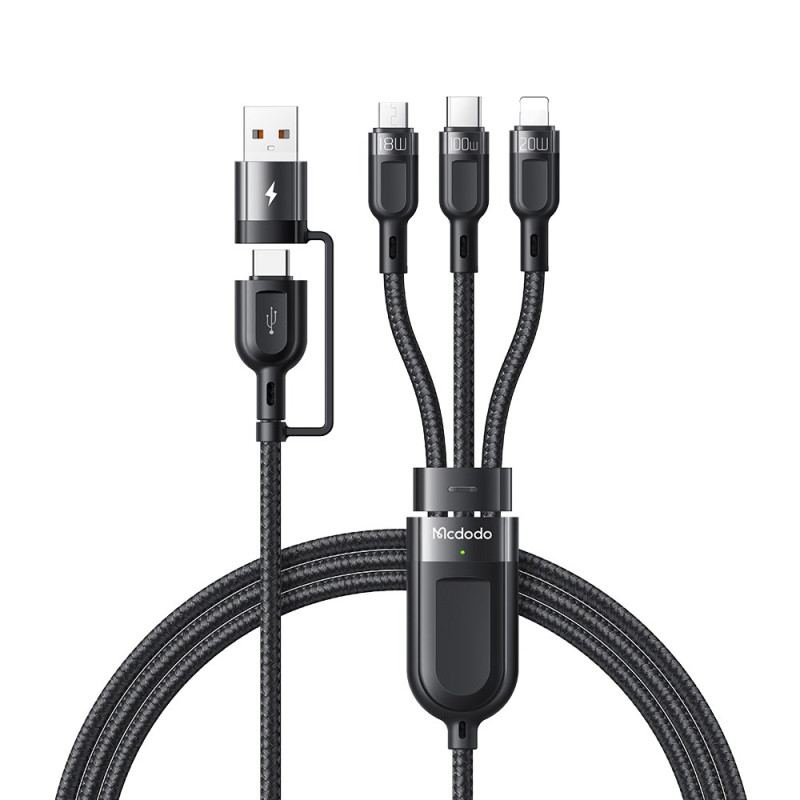 MCDODO Type-C to Type-C/Lightning/Micro Quick Charge Cable