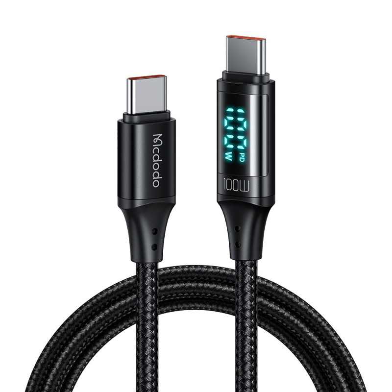 Type C Charging Cable with LED Display 1.2m MCDODO