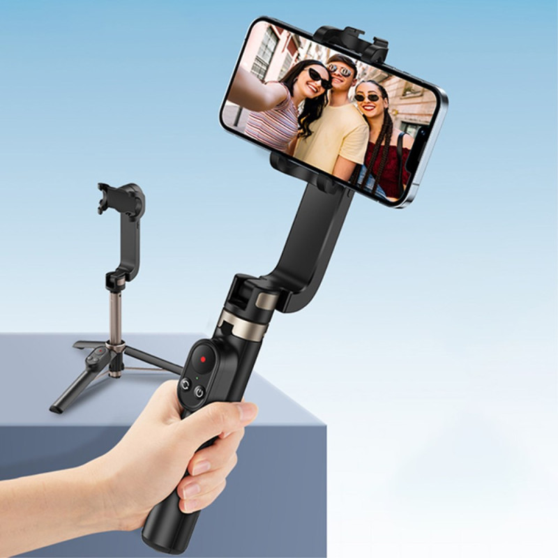 Portable Bluetooth Retractable Tripod with Telephone Clip and Remote Control MOMAX