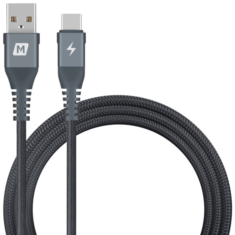 MOMAX USB-C to USB-A 1.2m Charging and Synchronisation Cable
