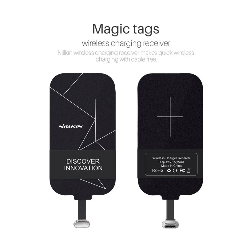 Slim Design Type-C Wireless Charger for Smartphones NILLKIN