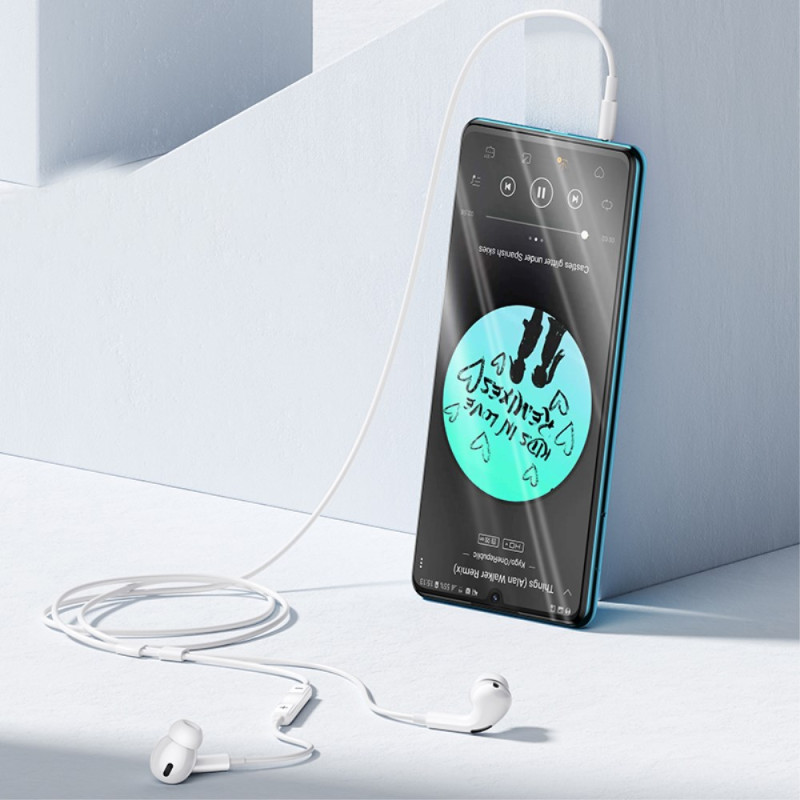 Écouteurs USB C pour iPhone 15 Samsung A54 A53 A34 A33 S24 S23 FE